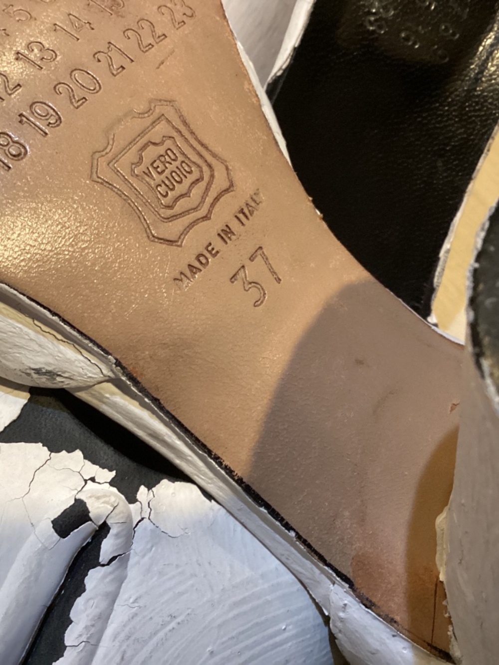 Maison Margiela tabi bianchetto heels black and white size 37 - Picture 5 of 6